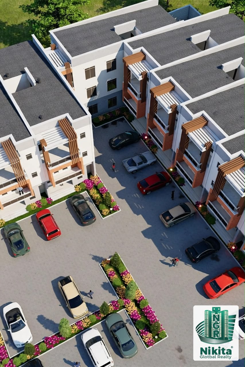 C of O:  Mini Estate of 10 Units, 4 Bedroom Terrace Duplex
